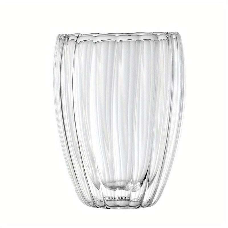 Double-Walled Espresso Coffee Cups, Heat Insulated Water Cups, Summer Winter Drinkware - IDEALSTORES