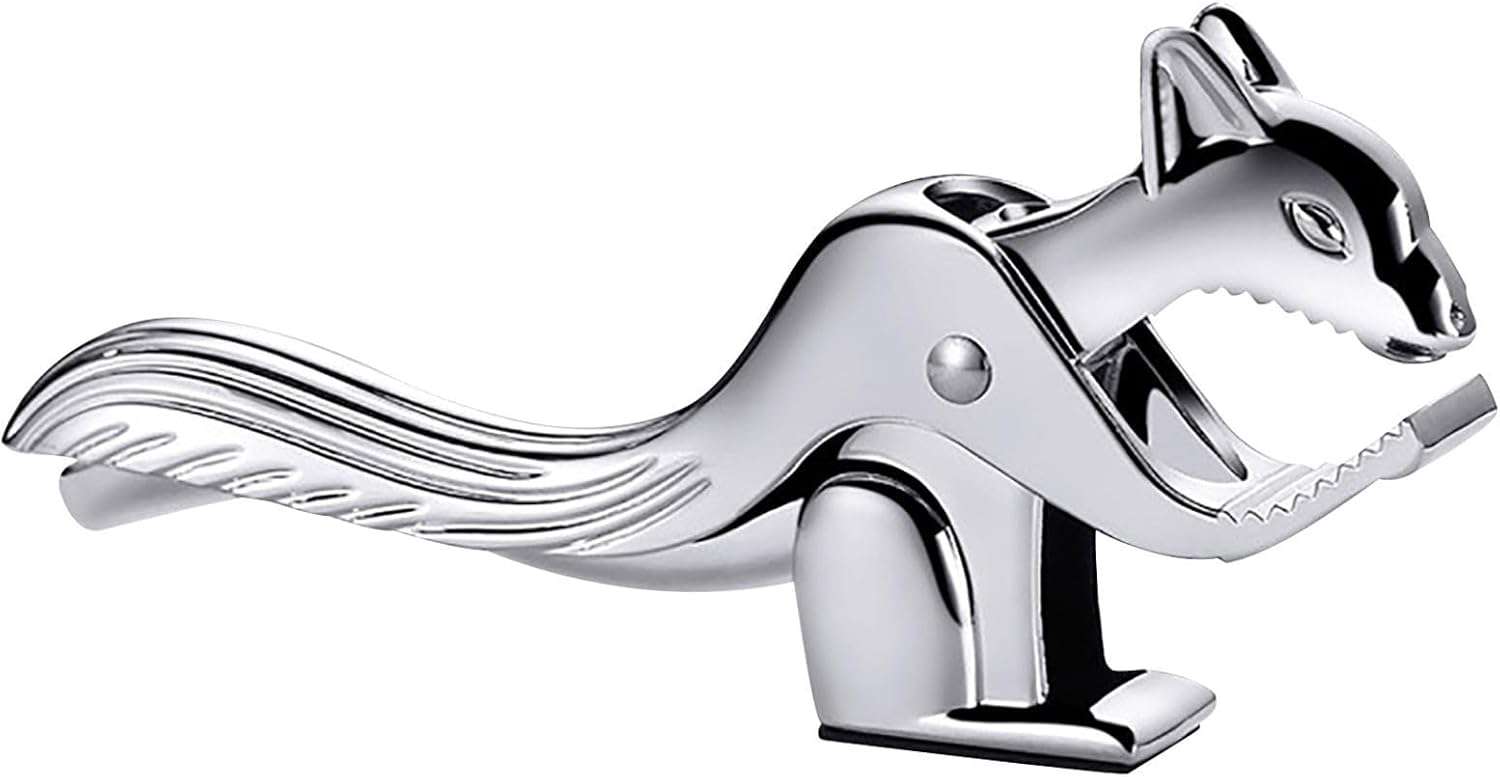 Zinc Alloy Squirrel Shape Walnut Clip, Walnut Crackers, Nut Crackers for All Nuts, Non-Slip Wear-Resistant Sheller - Ideal Store