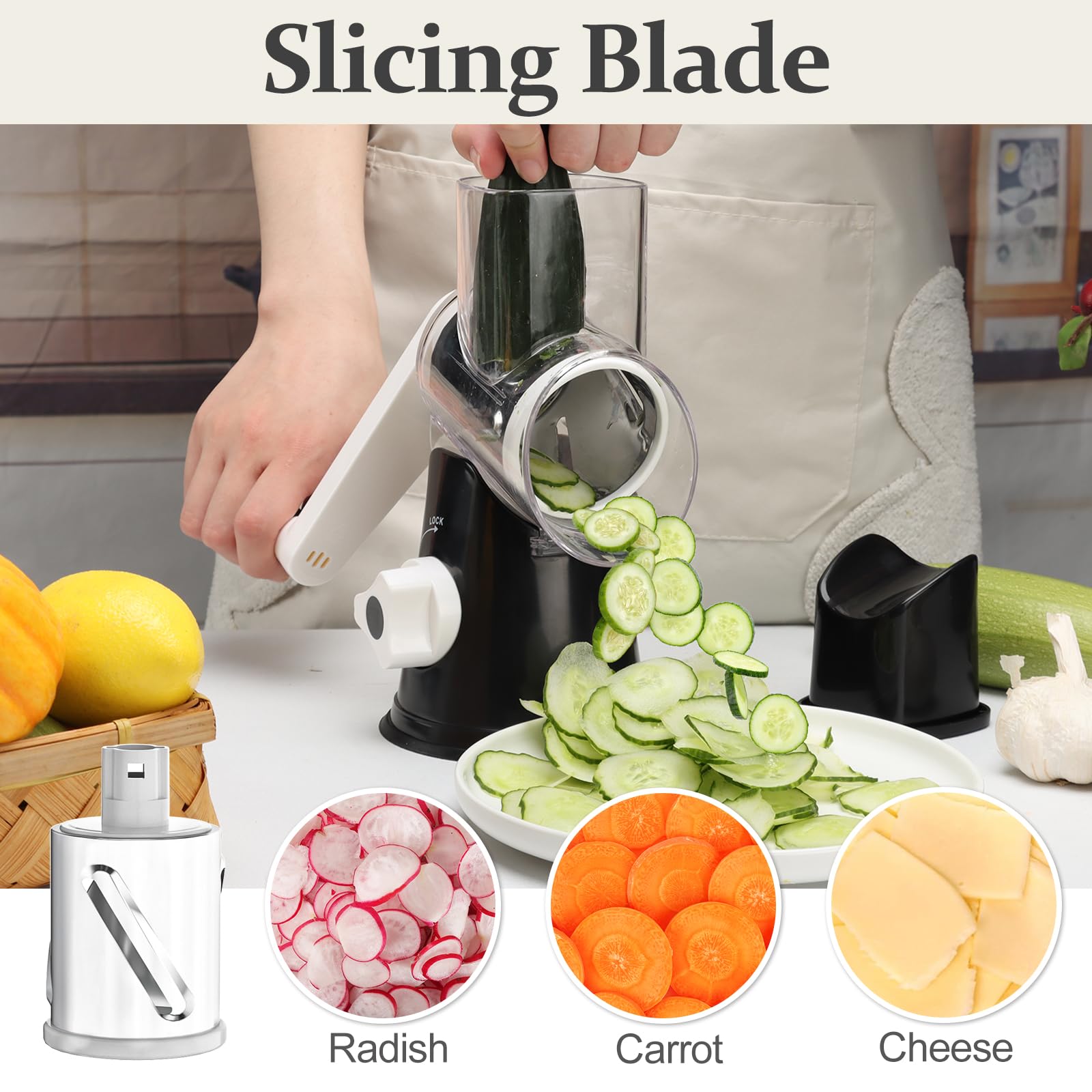 Rotary vegetable cutter - Ideal Store