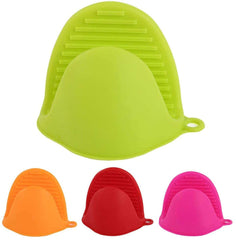 Silicone Pinch Grip Mitten Oven Mitt Gripper Grip Kitchen Pot Holder Utensil Tool, Orange - IDEALSTORES