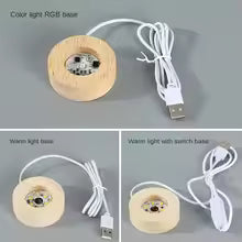 Moon Crystal Ball lamp - Ideal Store