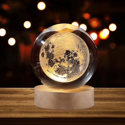Moon Crystal Ball lamp - Ideal Store