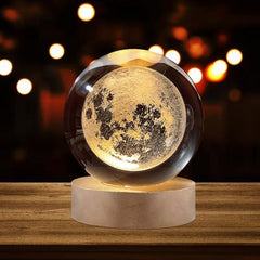 Moon Crystal Ball lamp - Ideal Store
