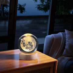 Moon Crystal Ball lamp - Ideal Store